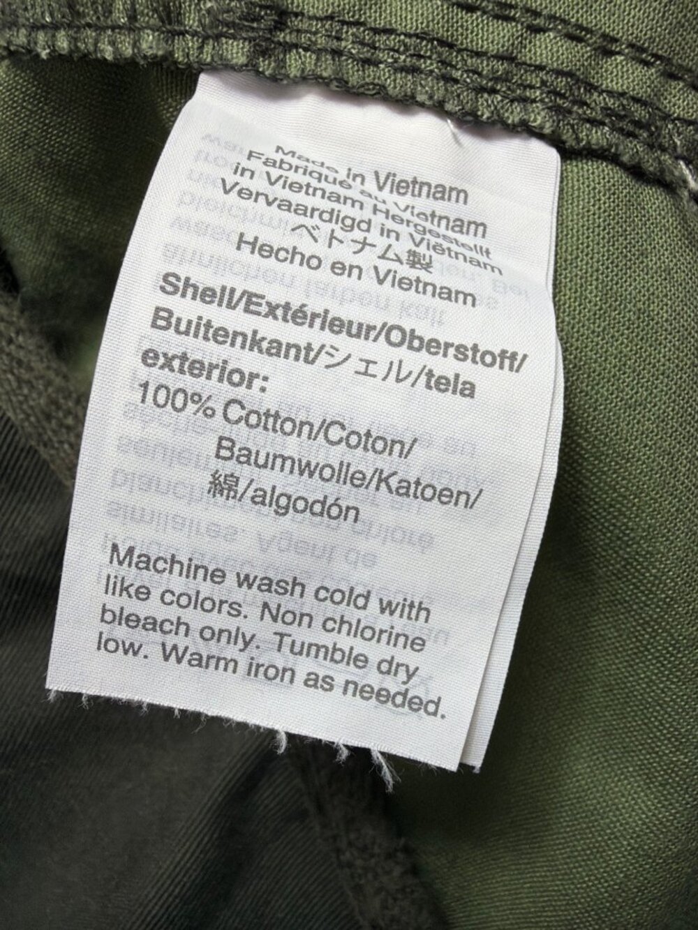 J.Crew Factory Downtown Field Jacket Utility Military Olive Green Women L - Picture 7 of 16